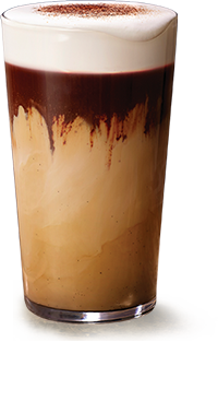 블랙 글레이즈드 라떼