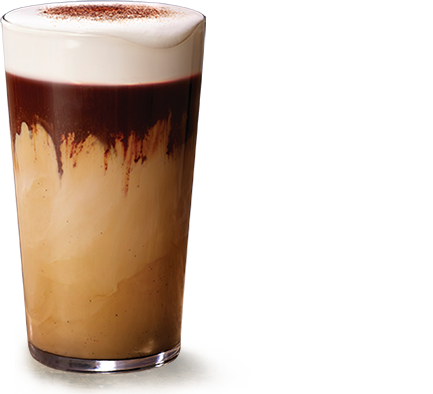 블랙 글레이즈드 라떼